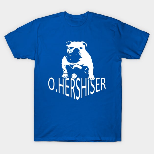 Orel Hershiser Bulldog T-Shirt by Pastime Pros